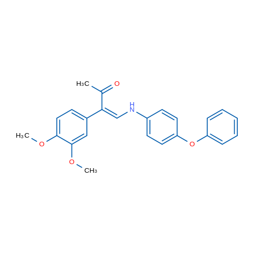 (3Z)-3-(3,4-Dimethoxyphenyl)-4-[(4-phenoxyphenyl)amino]but-3-en-2-one 1g