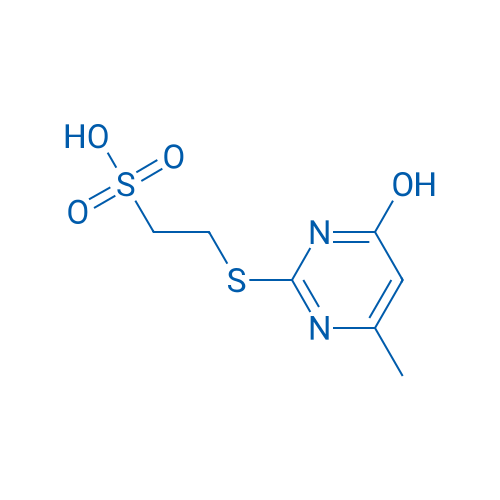 2-[(4-Hydroxy-6-methylpyrimidin-2-yl)sulfanyl]ethane-1-sulfonic acid 1g