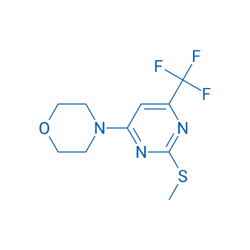 4-[2-(Methylsulfanyl)-6-(trifluoromethyl)pyrimidin-4-yl]morpholine 1g