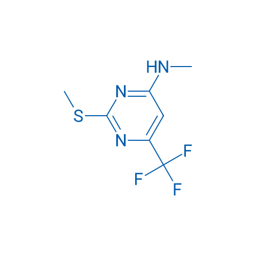 N-Methyl-2-(methylsulfanyl)-6-(trifluoromethyl)pyrimidin-4-amine 1g