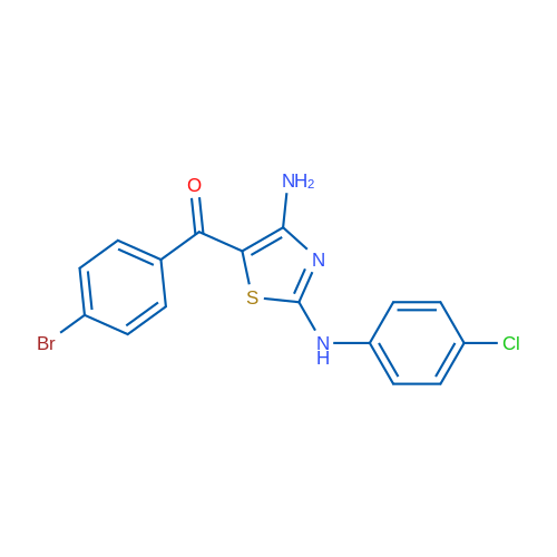 5-(4-Bromobenzoyl)-N2-(4-chlorophenyl)-1,3-thiazole-2,4-diamine 1g