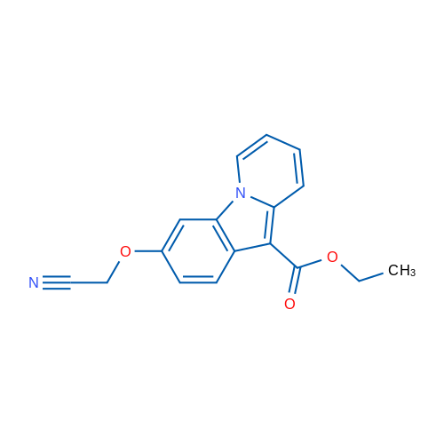 Ethyl 3-(cyanomethoxy)pyrido[1,2-a]indole-10-carboxylate 1g