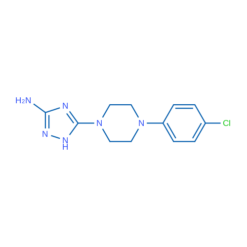 5-[4-(4-Chlorophenyl)piperazin-1-yl]-1H-1,2,4-triazol-3-amine 2mg
