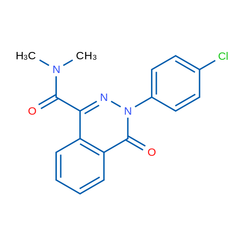 3-(4-Chlorophenyl)-N,N-dimethyl-4-oxo-3,4-dihydrophthalazine-1-carboxamide 1g