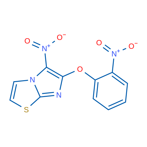 5-Nitro-6-(2-nitrophenoxy)imidazo[2,1-b][1,3]thiazole 1g