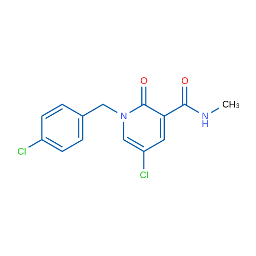 5-Chloro-1-[(4-chlorophenyl)methyl]-N-methyl-2-oxo-1,2-dihydropyridine-3-carboxamide 1g