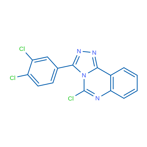 5-Chloro-3-(3,4-dichlorophenyl)-[1,2,4]triazolo[4,3-c]quinazoline 1g