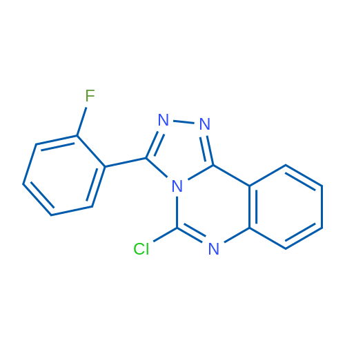 5-Chloro-3-(2-fluorophenyl)-[1,2,4]triazolo[4,3-c]quinazoline 1g