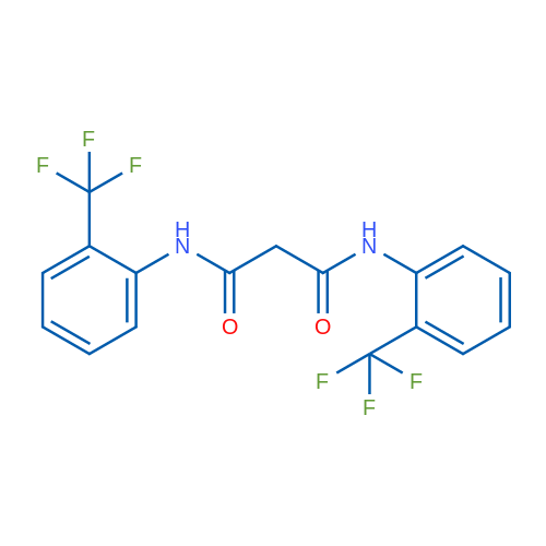 N,N'-Bis[2-(trifluoromethyl)phenyl]propanediamide 1g