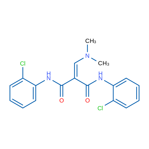 N,N'-Bis(2-chlorophenyl)-2-[(dimethylamino)methylidene]propanediamide 1g