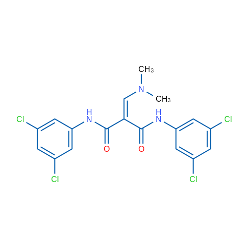 N,N'-Bis(3,5-dichlorophenyl)-2-[(dimethylamino)methylidene]propanediamide 1g