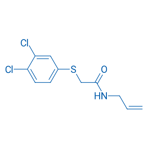 2-[(3,4-Dichlorophenyl)sulfanyl]-N-(prop-2-en-1-yl)acetamide 1g