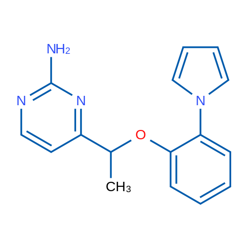 4-{1-[2-(1H-pyrrol-1-yl)phenoxy]ethyl}pyrimidin-2-amine 1g
