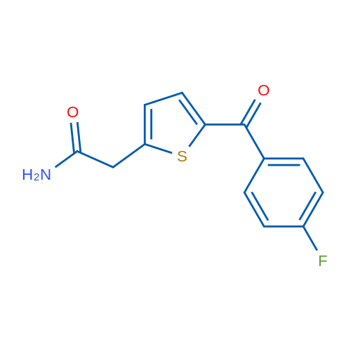 2-[5-(4-Fluorobenzoyl)thiophen-2-yl]acetamide 1g