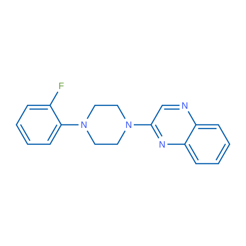 2-[4-(2-Fluorophenyl)piperazin-1-yl]quinoxaline 100mg