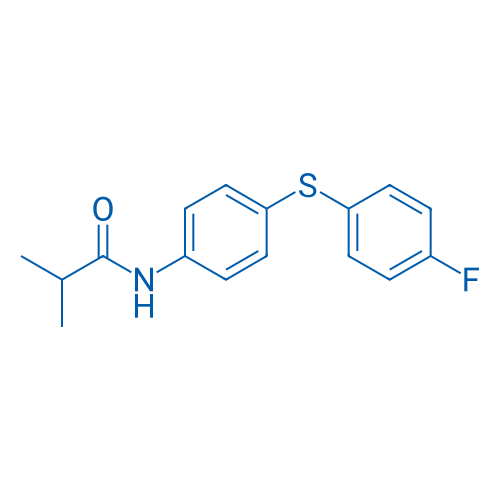 N-{4-[(4-fluorophenyl)sulfanyl]phenyl}-2-methylpropanamide 1g
