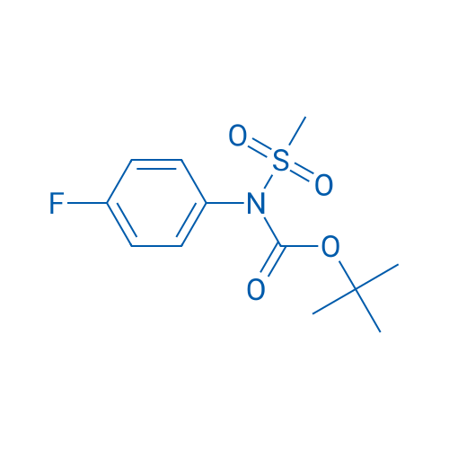 tert-Butyl (4-fluorophenyl)(methylsulfonyl)carbamate 1g