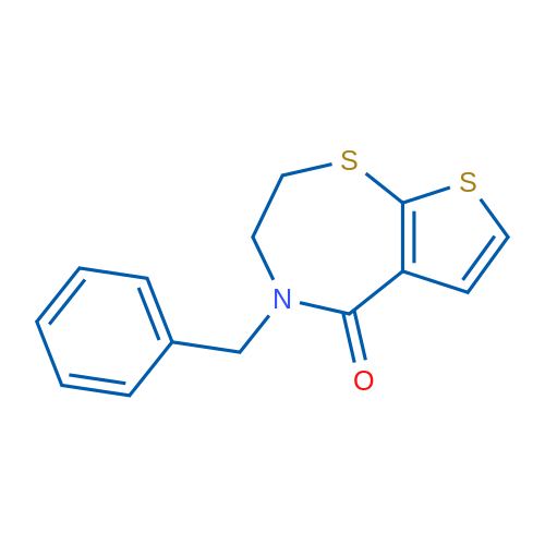 4-Benzyl-2H,3H,4H,5H-thieno[3,2-f][1,4]thiazepin-5-one 1g