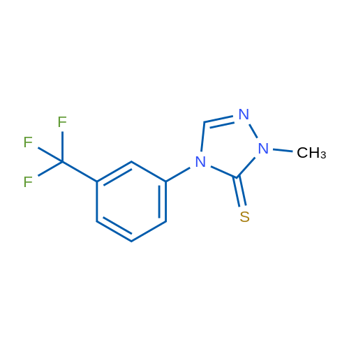 1-Methyl-4-[3-(trifluoromethyl)phenyl]-4,5-dihydro-1H-1,2,4-triazole-5-thione 1mg