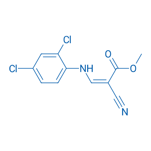 Methyl (2Z)-2-cyano-3-[(2,4-dichlorophenyl)amino]prop-2-enoate 1g