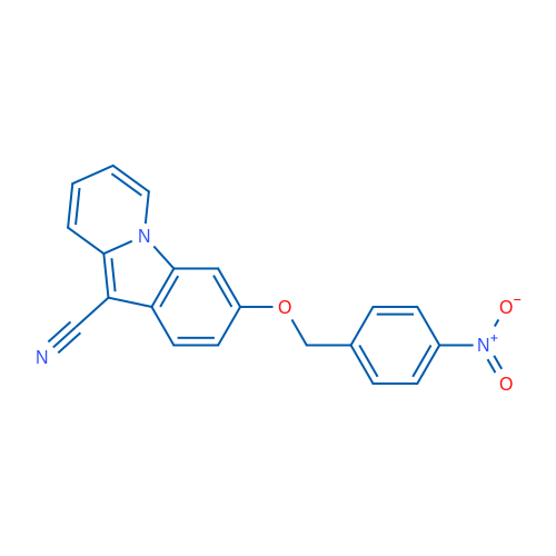 3-[(4-Nitrophenyl)methoxy]pyrido[1,2-a]indole-10-carbonitrile 1g