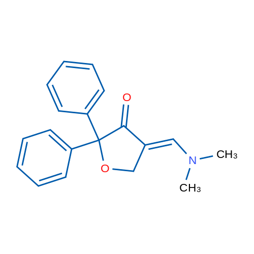 (4E)-4-[(Dimethylamino)methylidene]-2,2-diphenyloxolan-3-one 1g