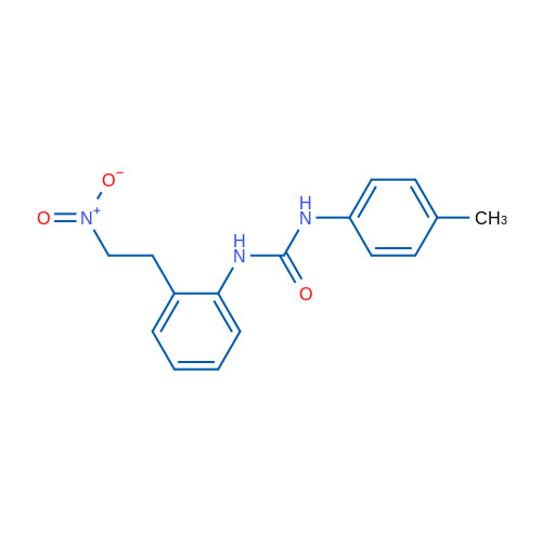 1-(4-Methylphenyl)-3-[2-(2-nitroethyl)phenyl]urea 1g