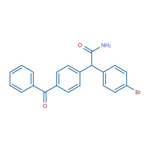 2-(4-Benzoylphenyl)-2-(4-bromophenyl)acetamide 1g