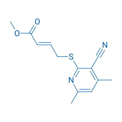 Methyl (2E)-4-[(3-cyano-4,6-dimethylpyridin-2-yl)sulfanyl]but-2-enoate 1g