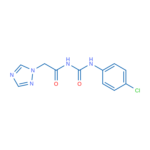 1-(4-Chlorophenyl)-3-[2-(1H-1,2,4-triazol-1-yl)acetyl]urea 1g
