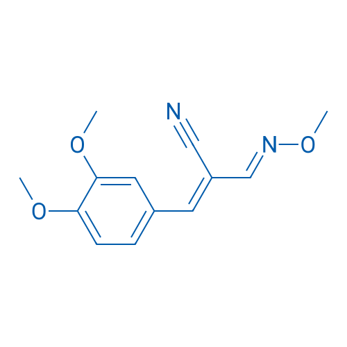(2Z)-3-(3,4-Dimethoxyphenyl)-2-[(1E)-(methoxyimino)methyl]prop-2-enenitrile 1g