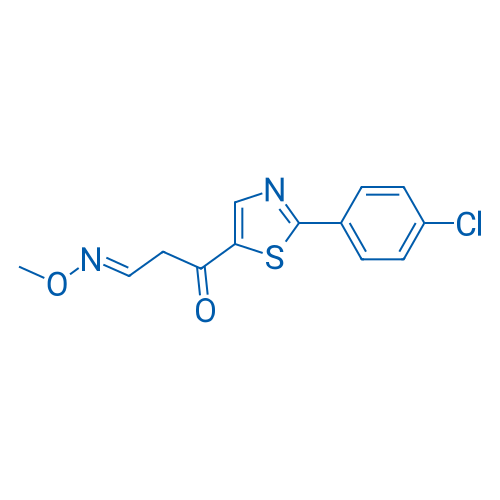 (3E)-1-[2-(4-Chlorophenyl)-1,3-thiazol-5-yl]-3-(methoxyimino)propan-1-one 1g