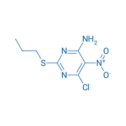 6-Chloro-5-nitro-2-(propylthio)pyrimidin-4-amine 1g