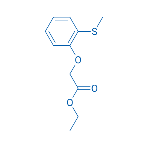 Ethyl 2-(2-(methylthio)phenoxy)acetate 250mg