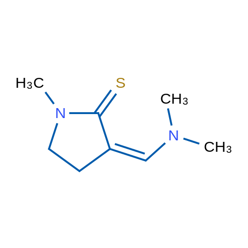 (3Z)-3-[(Dimethylamino)methylidene]-1-methylpyrrolidine-2-thione 1g