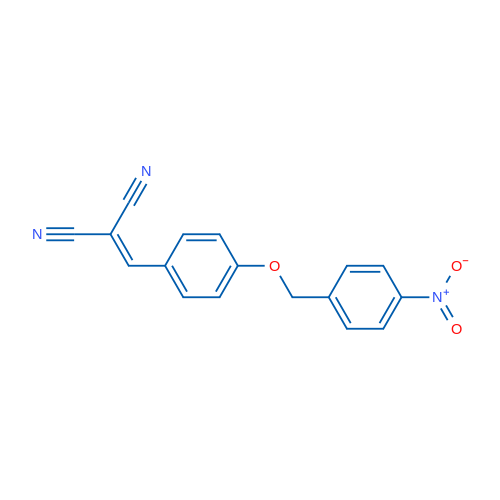 2-({4-[(4-nitrophenyl)methoxy]phenyl}methylidene)propanedinitrile 1g