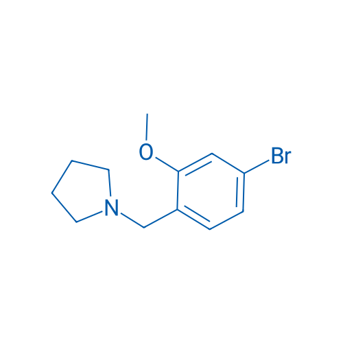 1-(4-Bromo-2-methoxybenzyl)pyrrolidine 5g