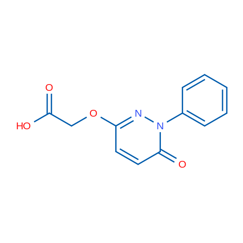 2-[(6-Oxo-1-phenyl-1,6-dihydropyridazin-3-yl)oxy]acetic acid 1g