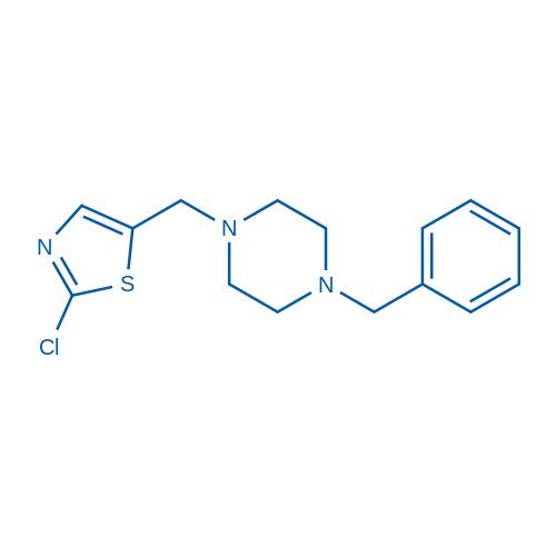 1-Benzyl-4-[(2-chloro-1,3-thiazol-5-yl)methyl]piperazine 50mg
