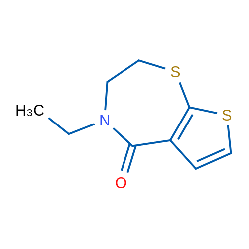 4-Ethyl-2H,3H,4H,5H-thieno[3,2-f][1,4]thiazepin-5-one 1g