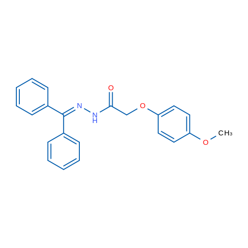 N'-(Diphenylmethylidene)-2-(4-methoxyphenoxy)acetohydrazide 2mg