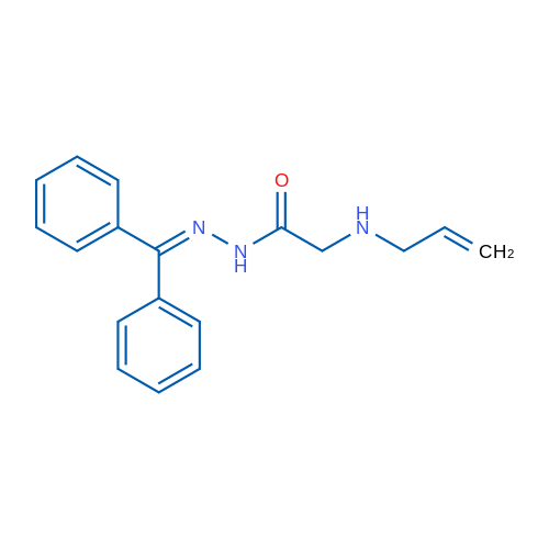 N'-(Diphenylmethylidene)-2-[(prop-2-en-1-yl)amino]acetohydrazide 1g