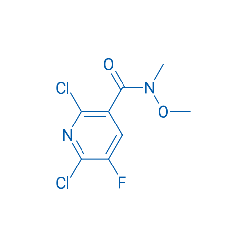 2,6-Dichloro-5-fluoro-n-methoxy-n-methylnicotinamide 250mg