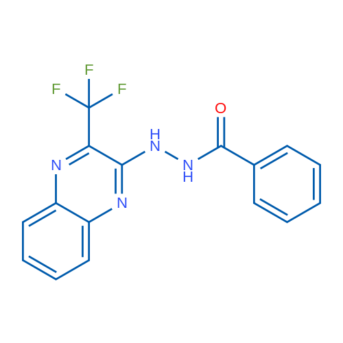 N'-[3-(Trifluoromethyl)quinoxalin-2-yl]benzohydrazide 1g