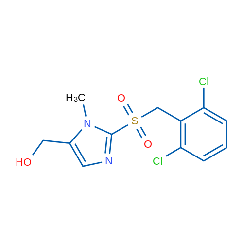 {2-[(2,6-dichlorophenyl)methanesulfonyl]-1-methyl-1H-imidazol-5-yl}methanol 1g