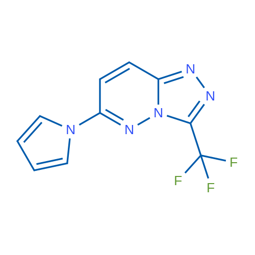 1-[3-(Trifluoromethyl)-[1,2,4]triazolo[4,3-b]pyridazin-6-yl]-1H-pyrrole 1g