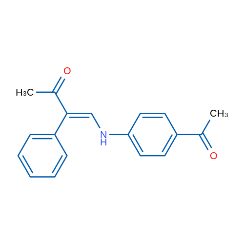 (3E)-4-[(4-Acetylphenyl)amino]-3-phenylbut-3-en-2-one 1g