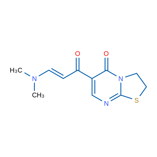 6-[(2E)-3-(Dimethylamino)prop-2-enoyl]-2H,3H,5H-[1,3]thiazolo[3,2-a]pyrimidin-5-one 1g