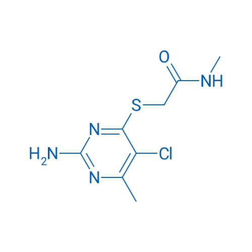 2-[(2-Amino-5-chloro-6-methylpyrimidin-4-yl)sulfanyl]-N-methylacetamide 1g