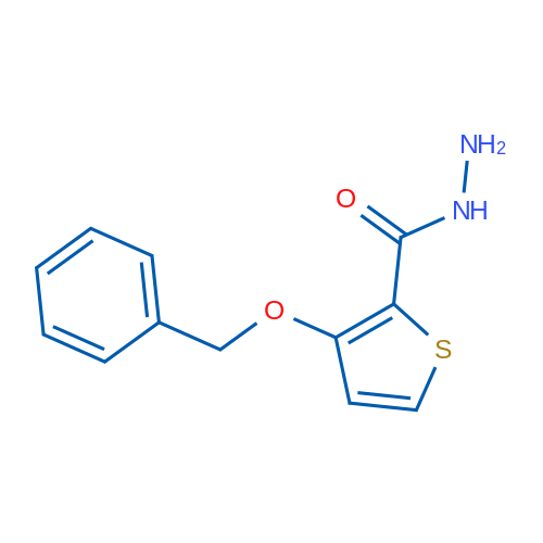 3-(Benzyloxy)thiophene-2-carbohydrazide 5g